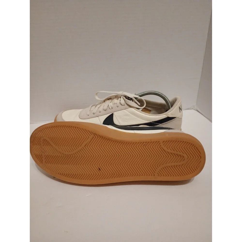 Nike Killshot 2 Leather Shoes Mens Size 9.5 Sail Navy Blue Sneakers 432997-107